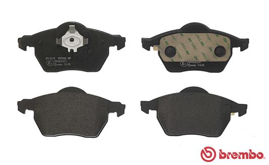 A.B.S. P 86 015 BREMBO BREMSBELÄGE, RICHTUNGSGEBUNDEN Bremsbelagsatz, Scheibenbremse